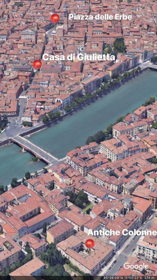 Antiche Colonne Suite Verona Kültér fotó